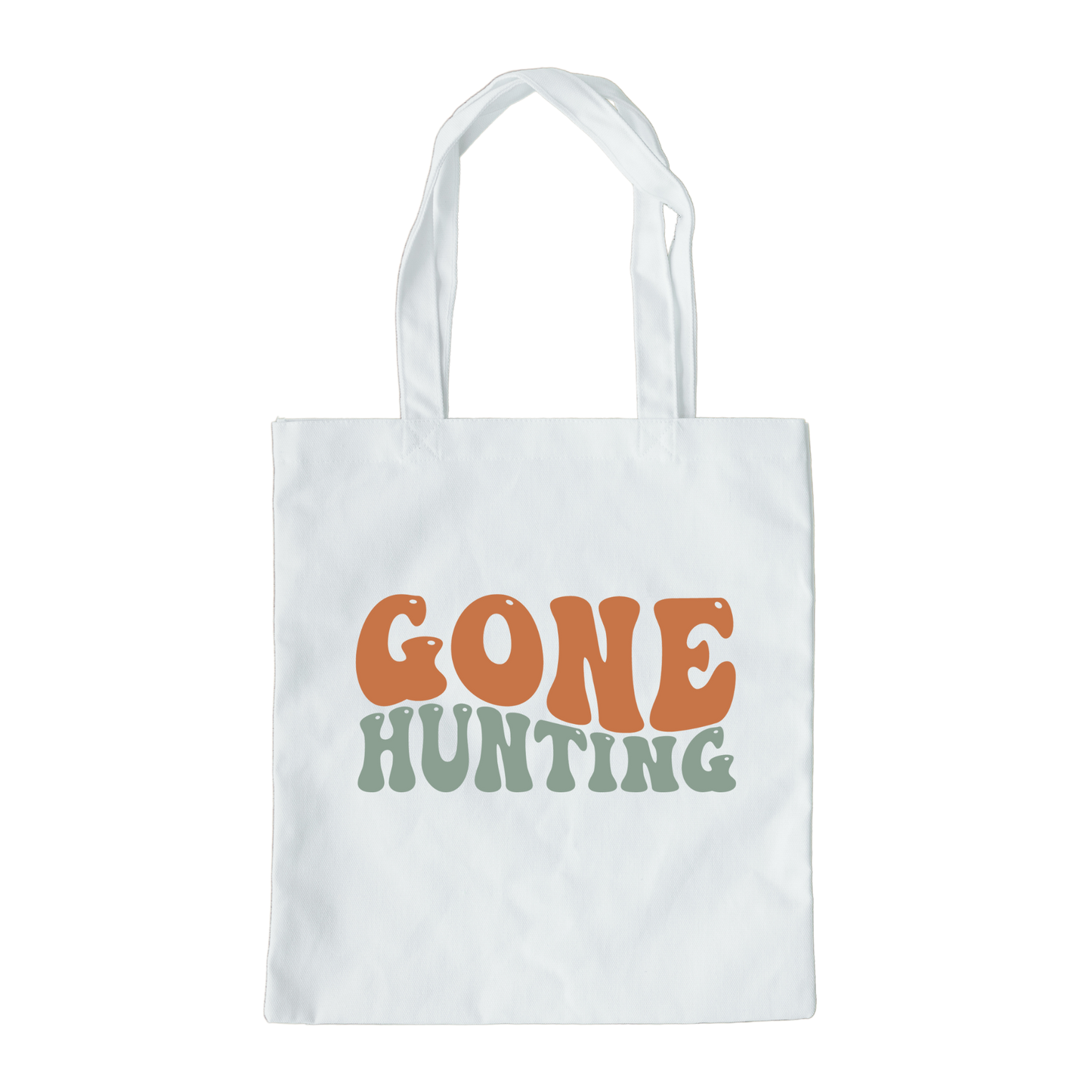 Gone Hunting Tote Bag, Hunting Tote, Reusable Bag, Hunting Gift Tote Bag