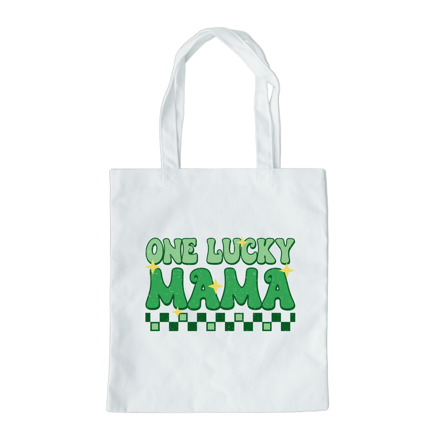 One Lucky Mama Tote Bag, Reusable Tote Bag, St Patricks Day Tote Bag