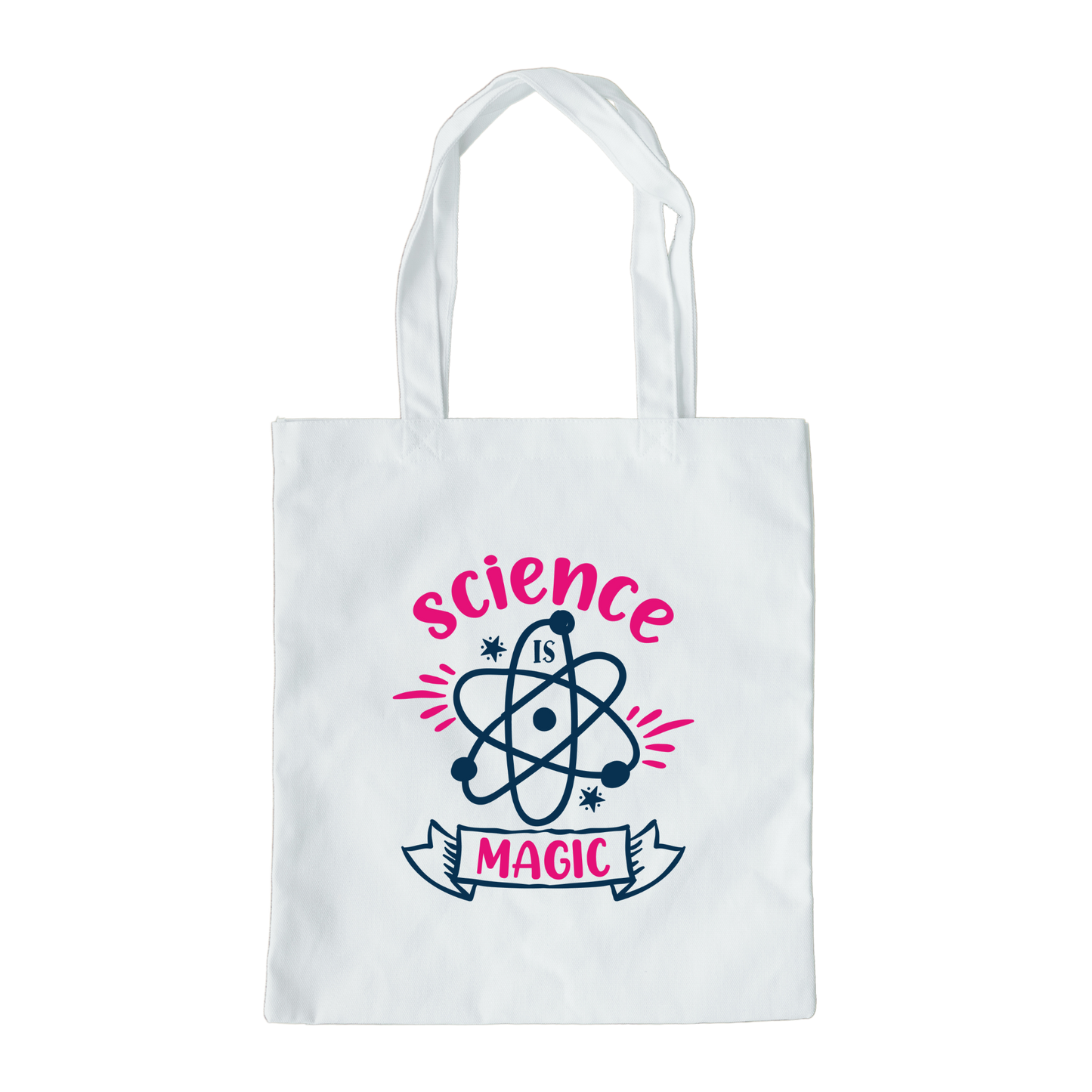 Science Is Magic Tote Bag, Reusable Canvas Tote