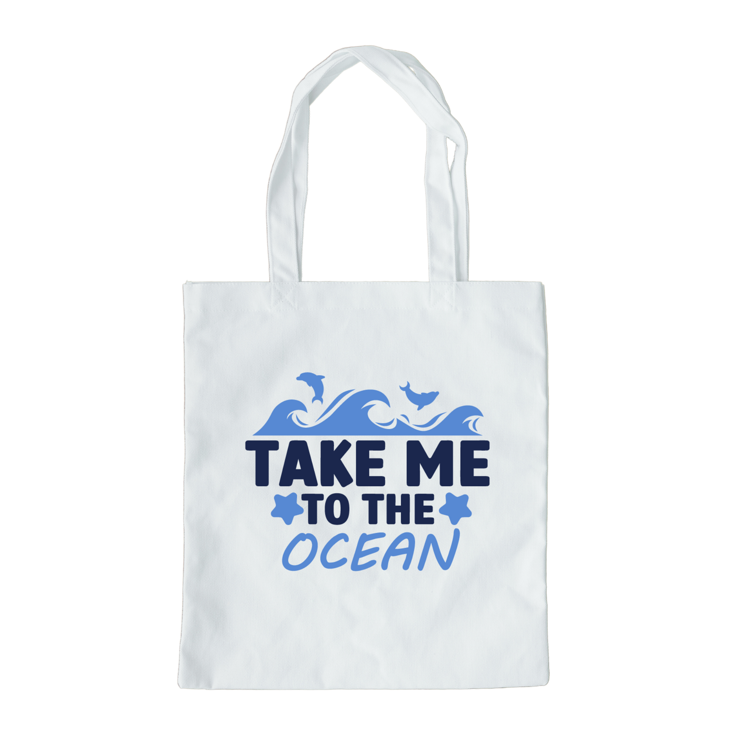 Take Me To The Ocean Tote Bag, Reusable Tote Bag, Beach Tote Bag