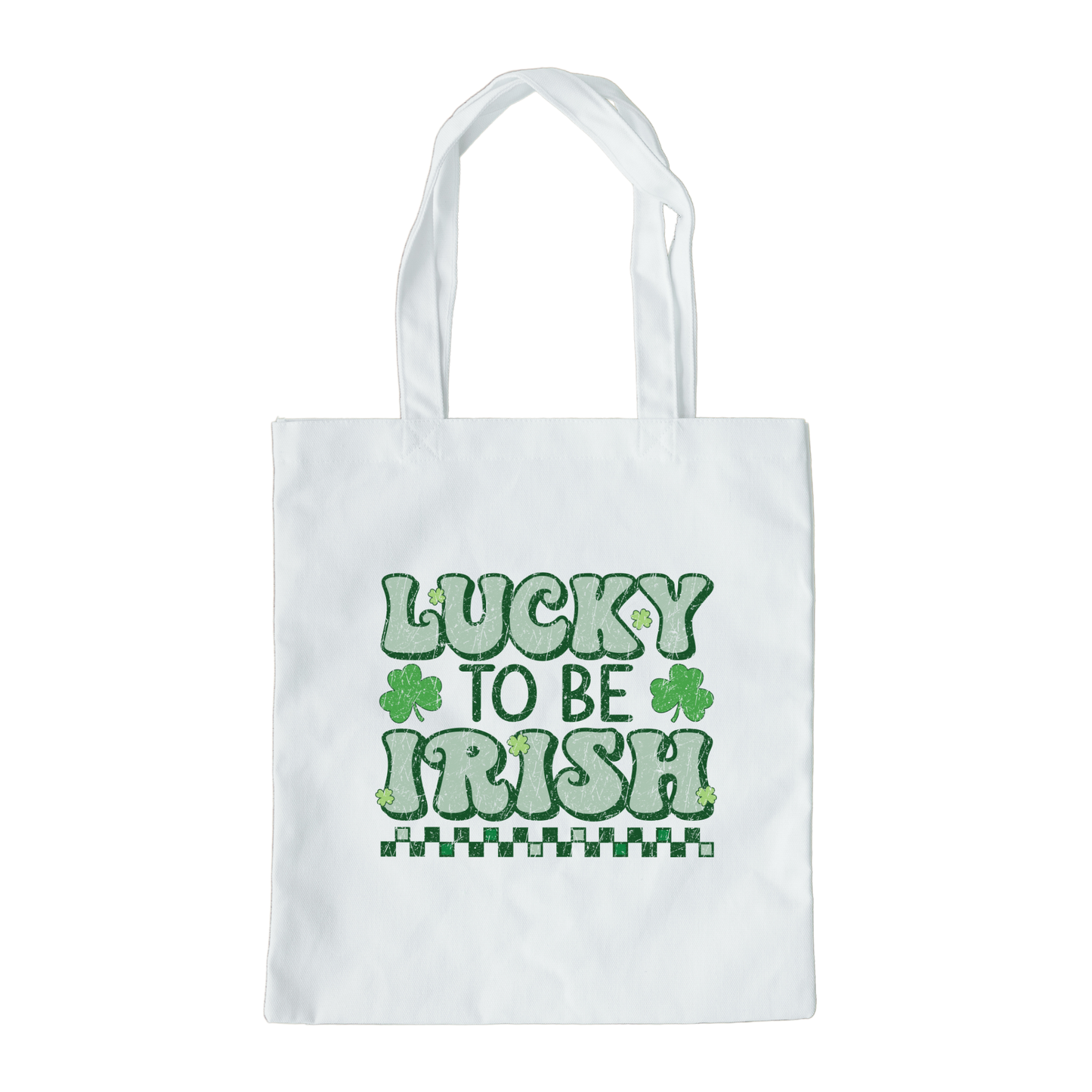 Lucky To Be Irish Tote Bag, Reusable Tote Bag, St Patricks Day Tote Bag