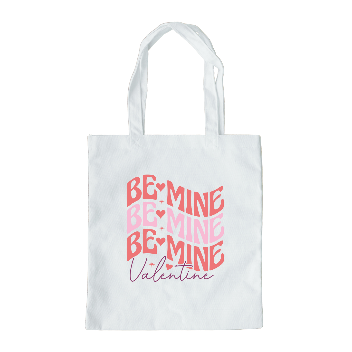 Be Mine Valentine Tote Bag, Reusable Tote Bag, Valentines Day Tote Bag