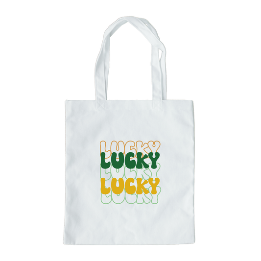 Lucky Tote Bag, Reusable Tote Bag, St Patricks Day Tote Bag