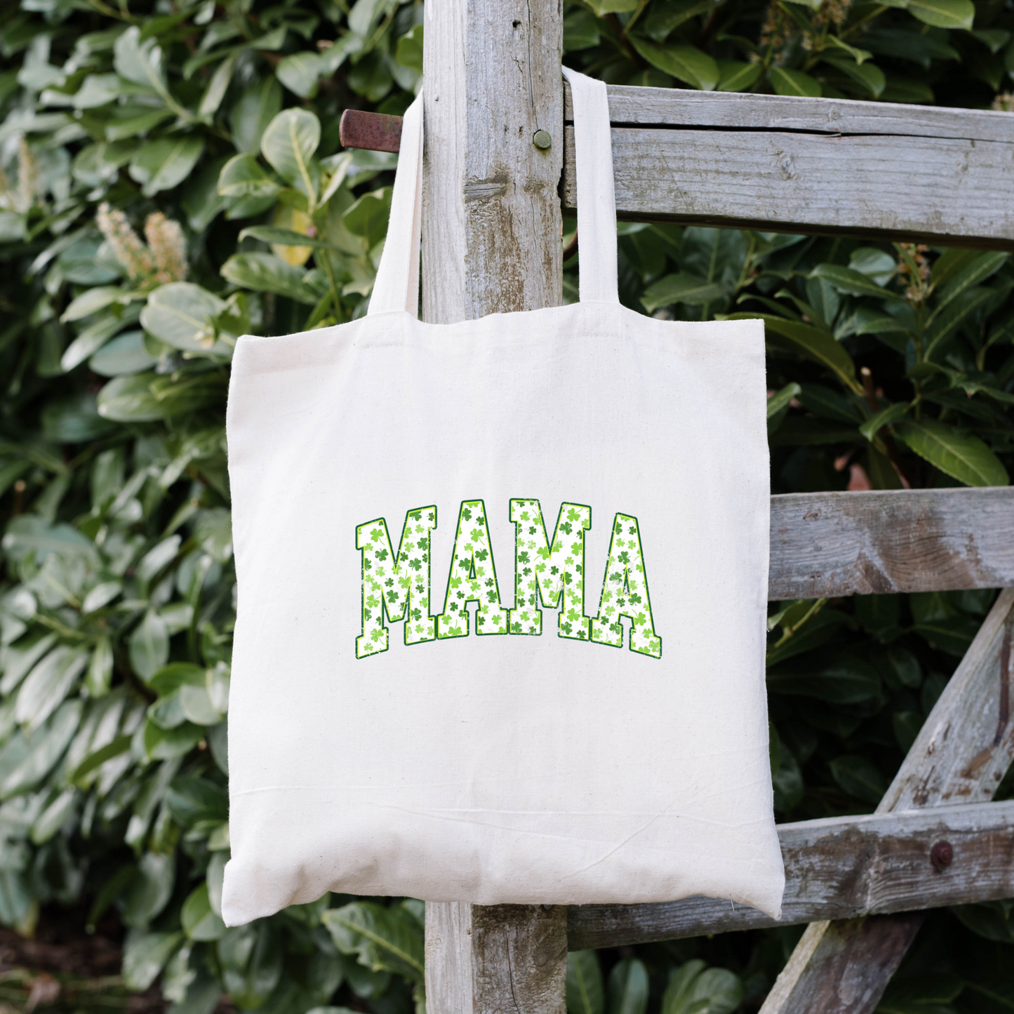 Mama Tote Bag, Reusable Tote Bag, St Patricks Day Tote Bag