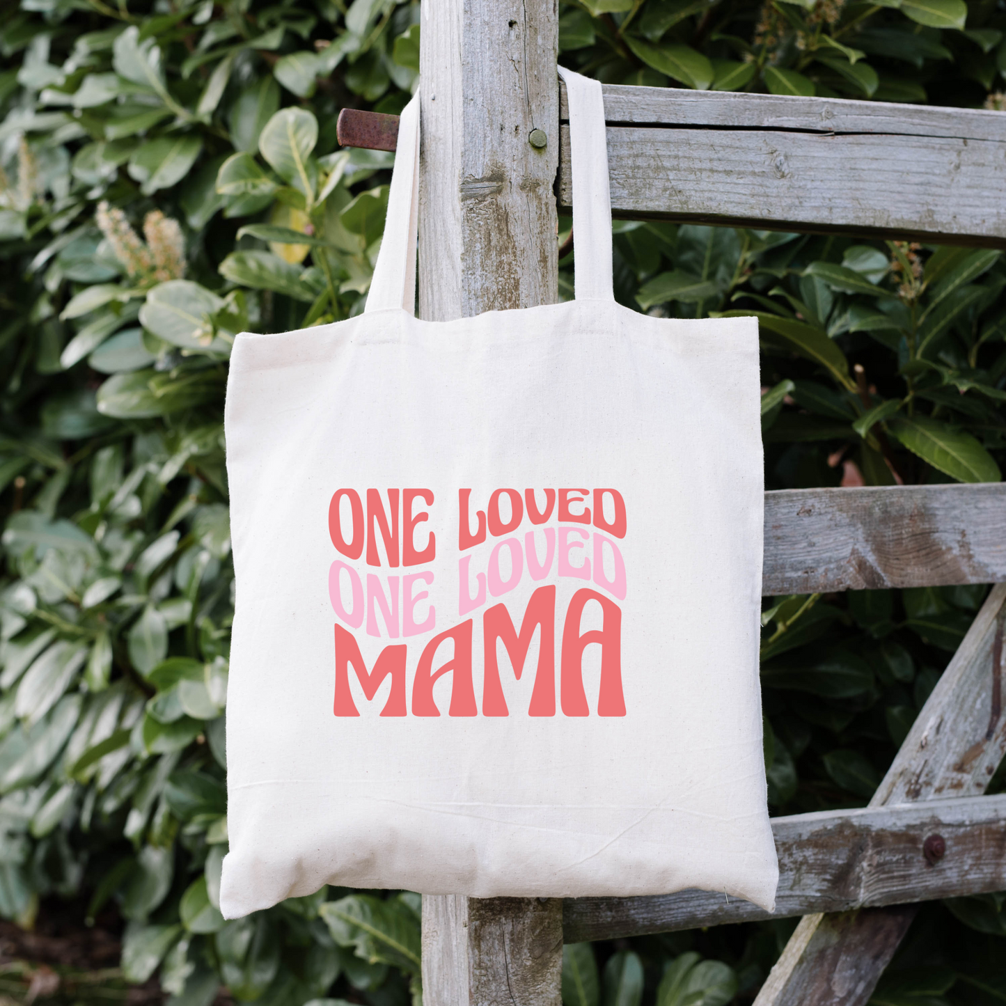 One Loved Mama Tote Bag, Reusable Tote Bag, Valentines Day Tote Bag