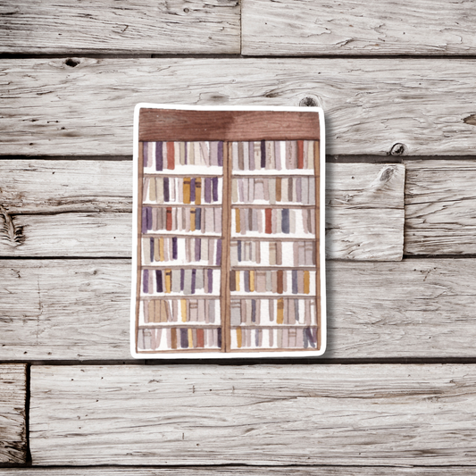 Bookshelf Sticker