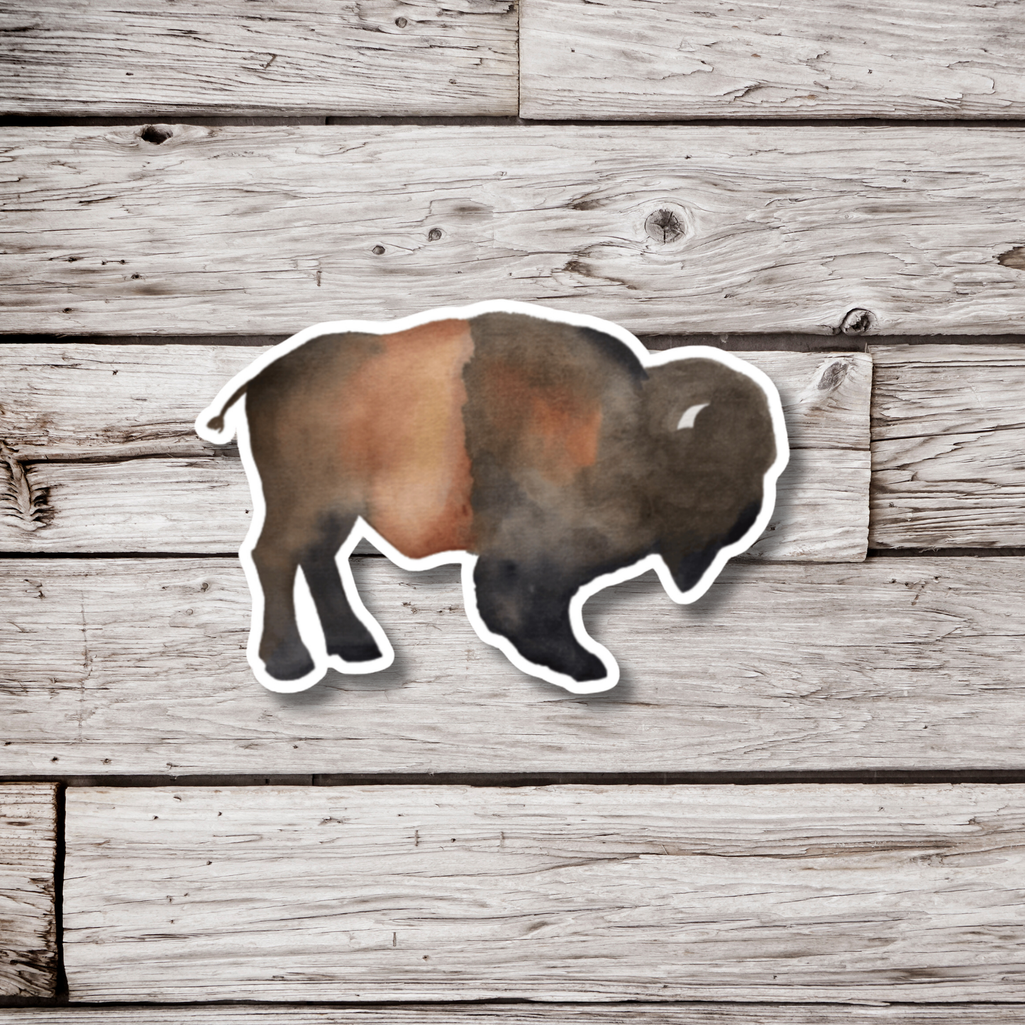 Bison Sticker