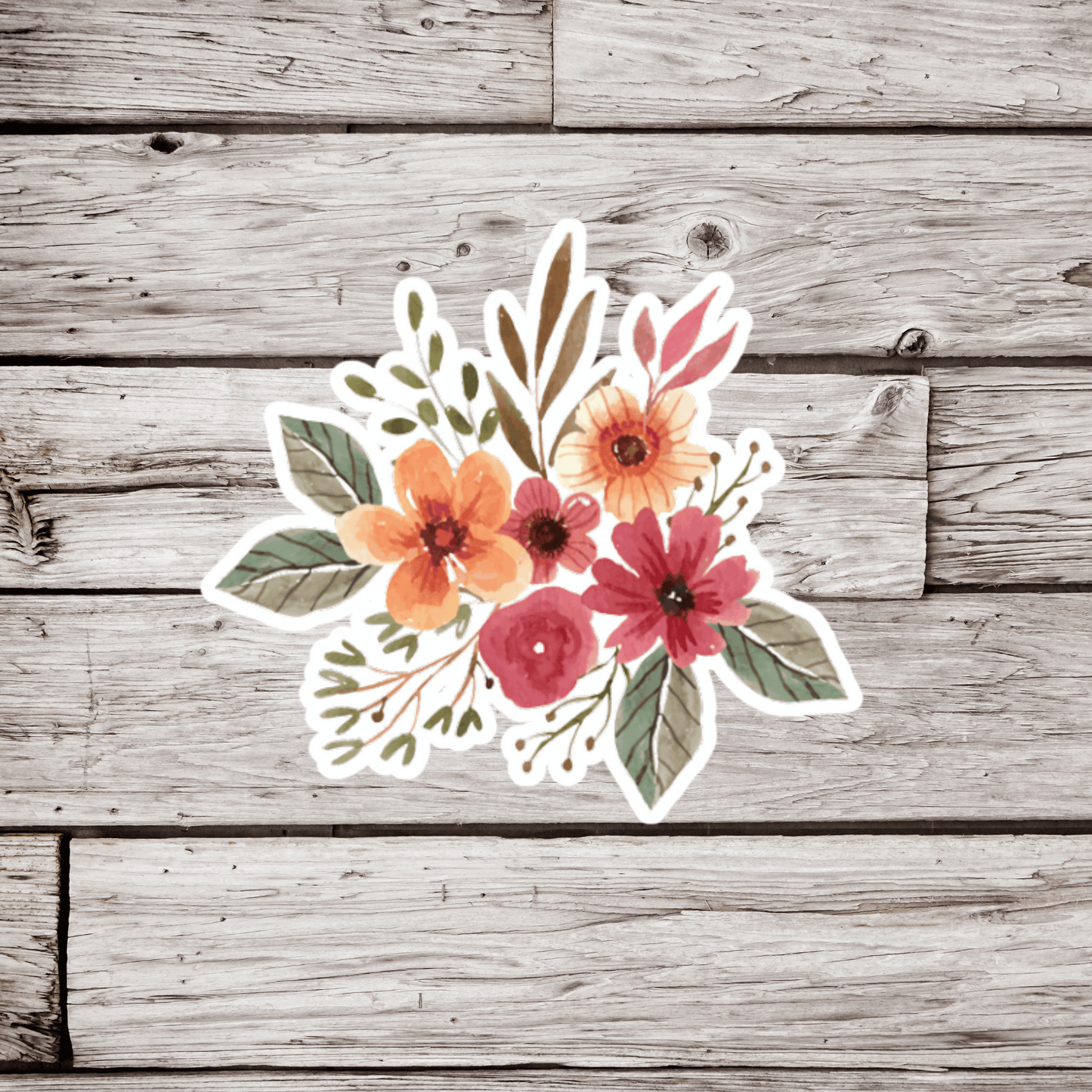 Flower Sticker