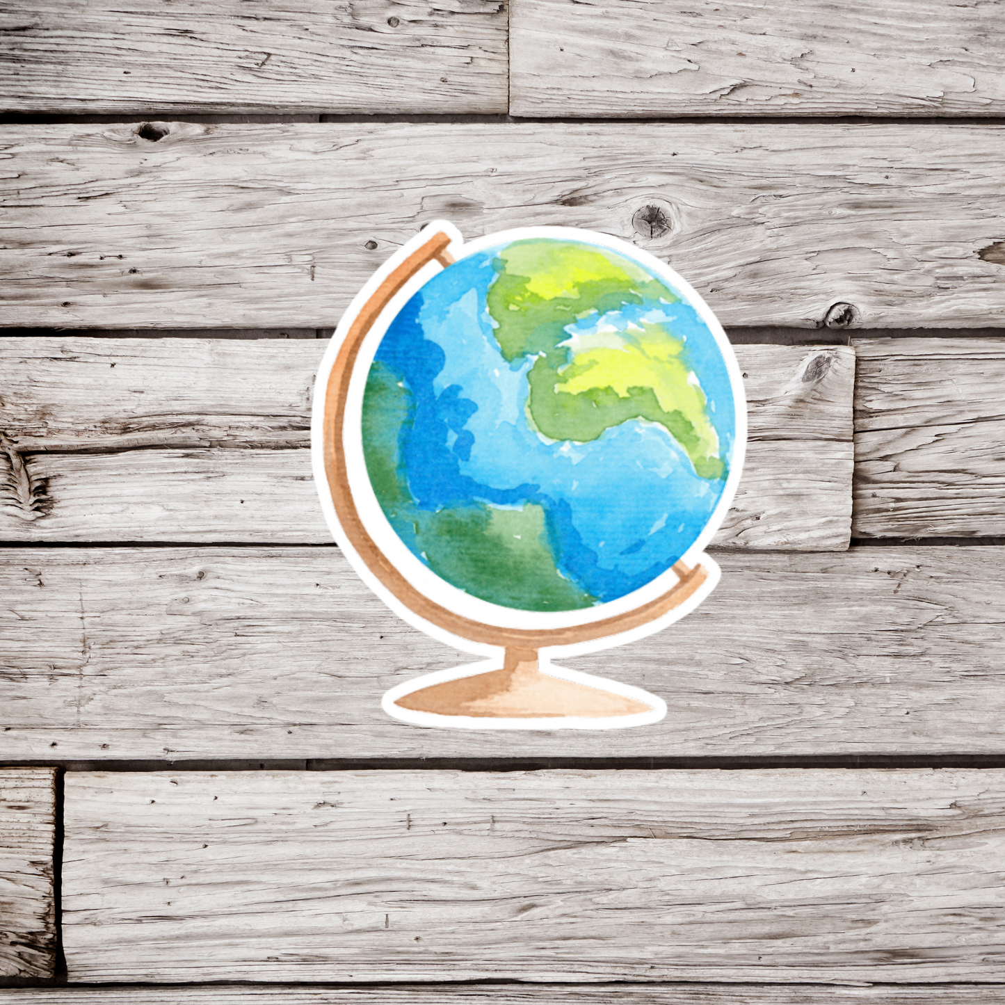 Globe Sticker
