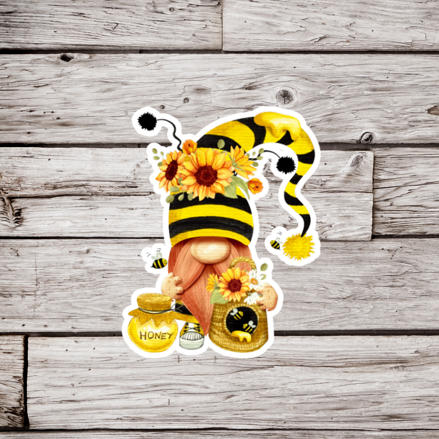 Honey Gnome Sticker