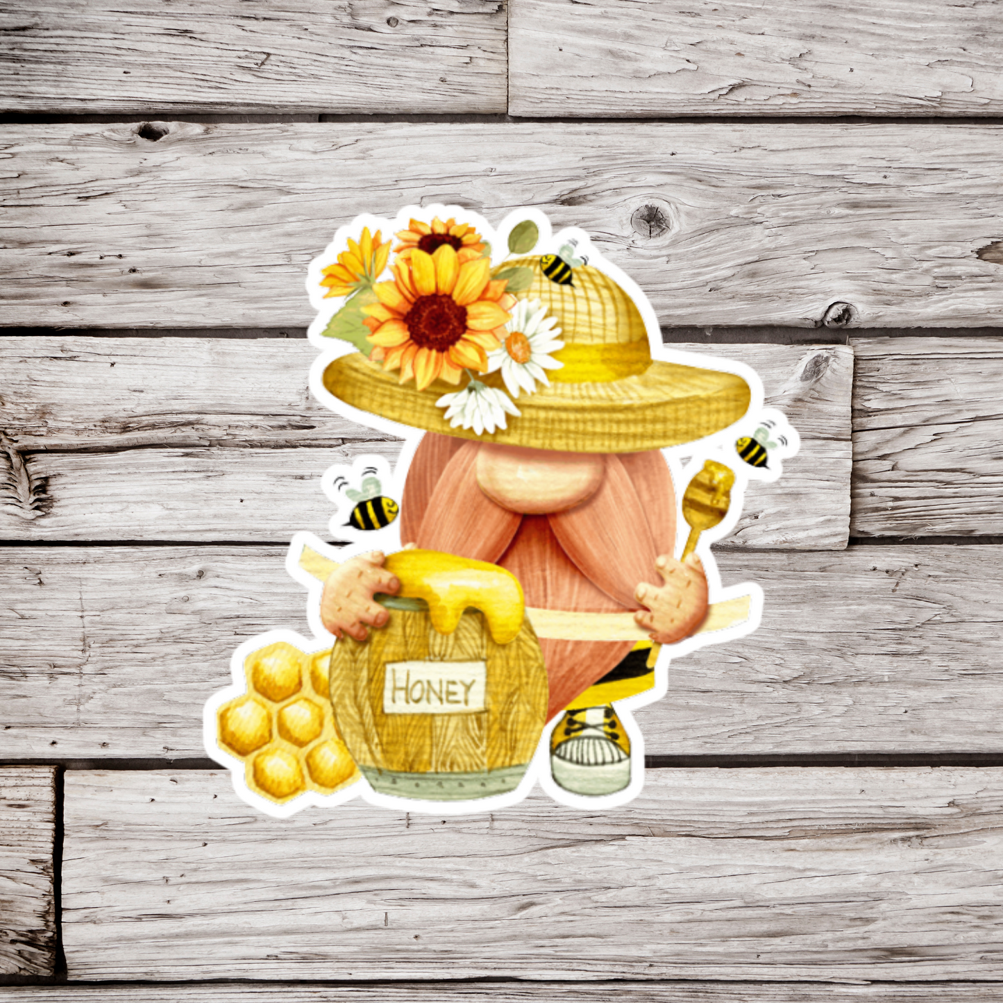 Honey Gnome Sticker