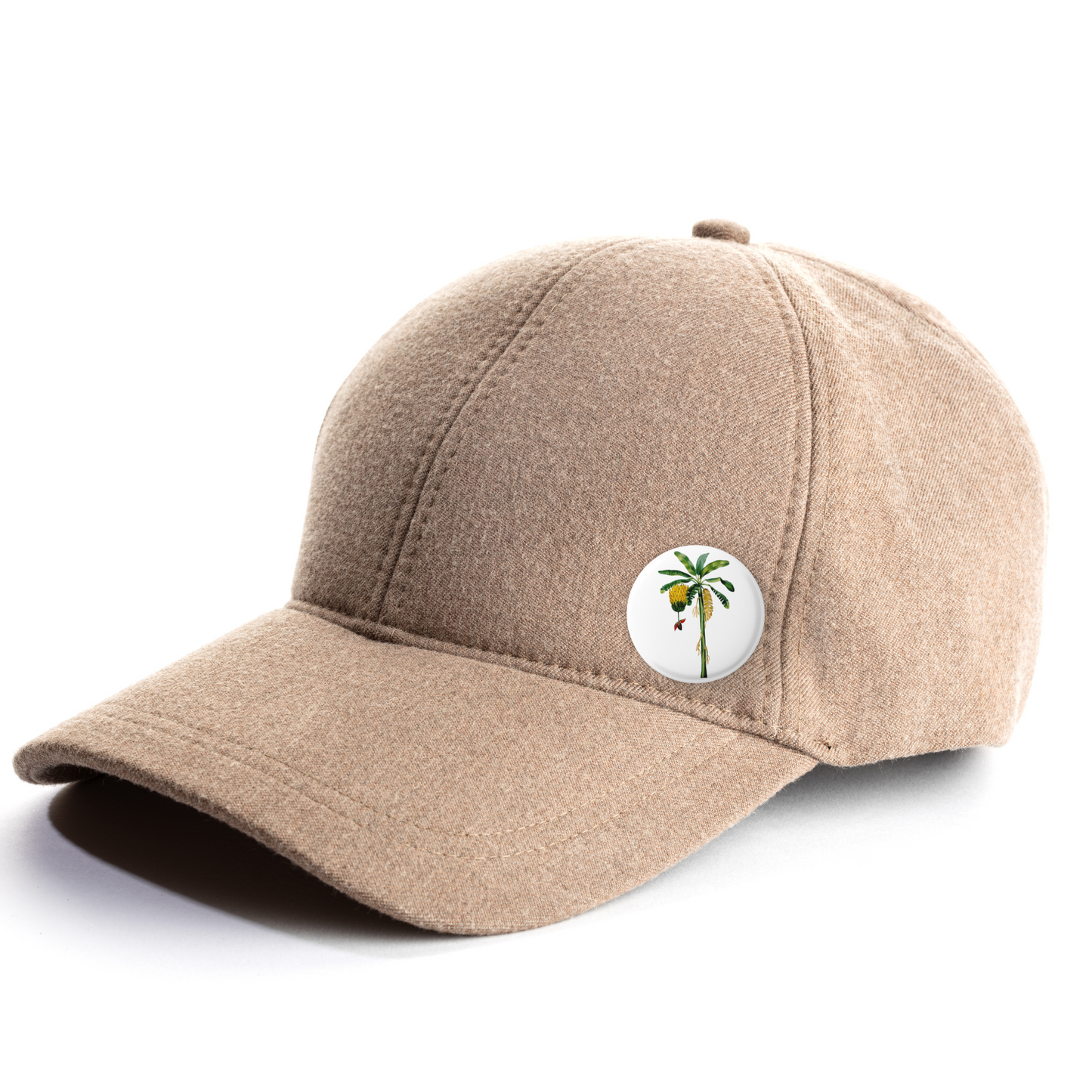 Banana Tree Pin Back Button, Magnet, Keychain