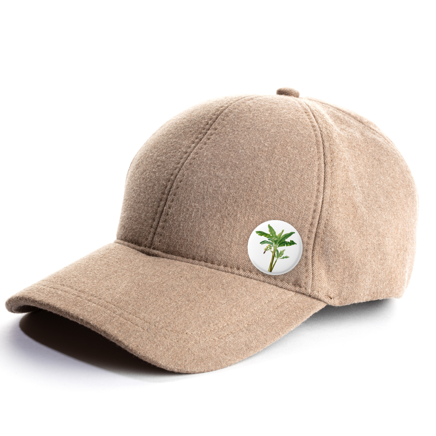 Banana Tree Pin Back Button, Magnet, Keychain