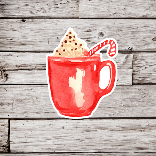 Hot Chocolate Sticker or Magnet