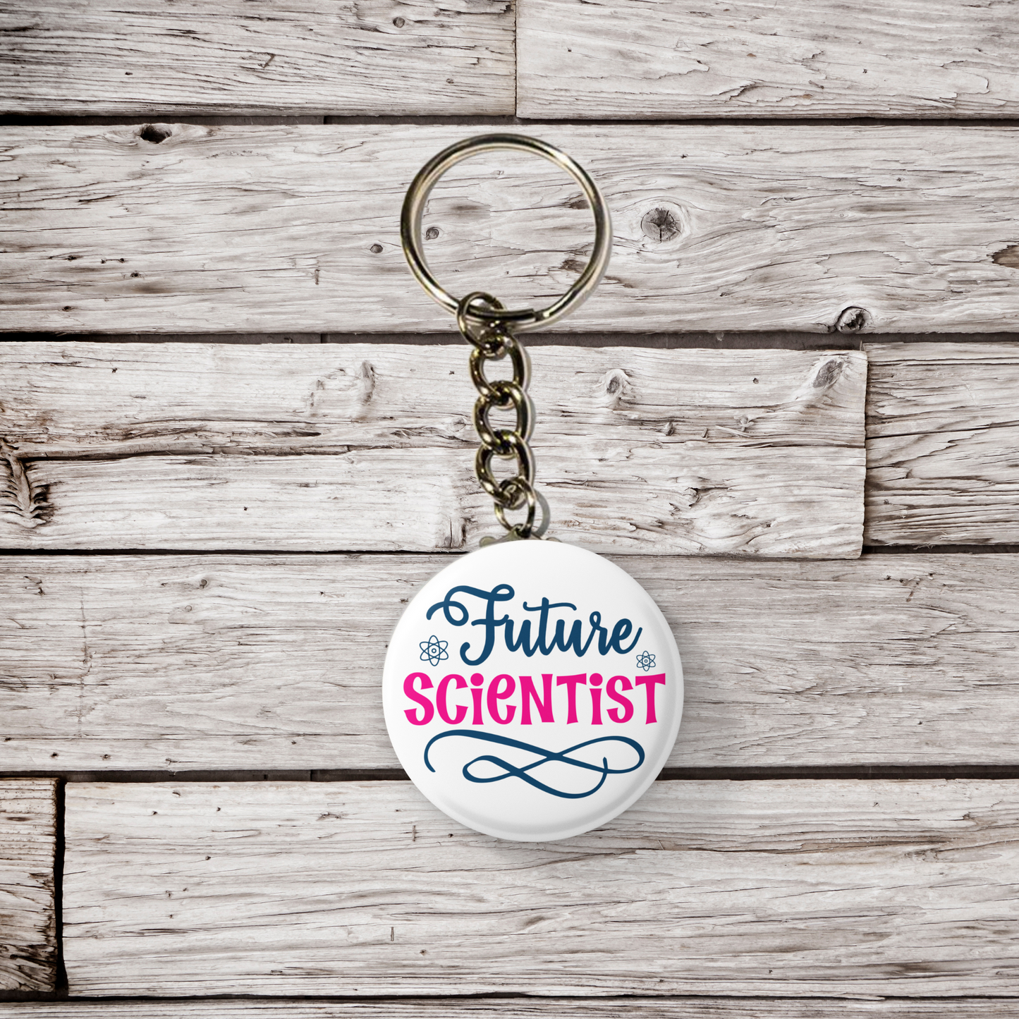 Future Scientist Pin Back Button, Magnet, Keychain