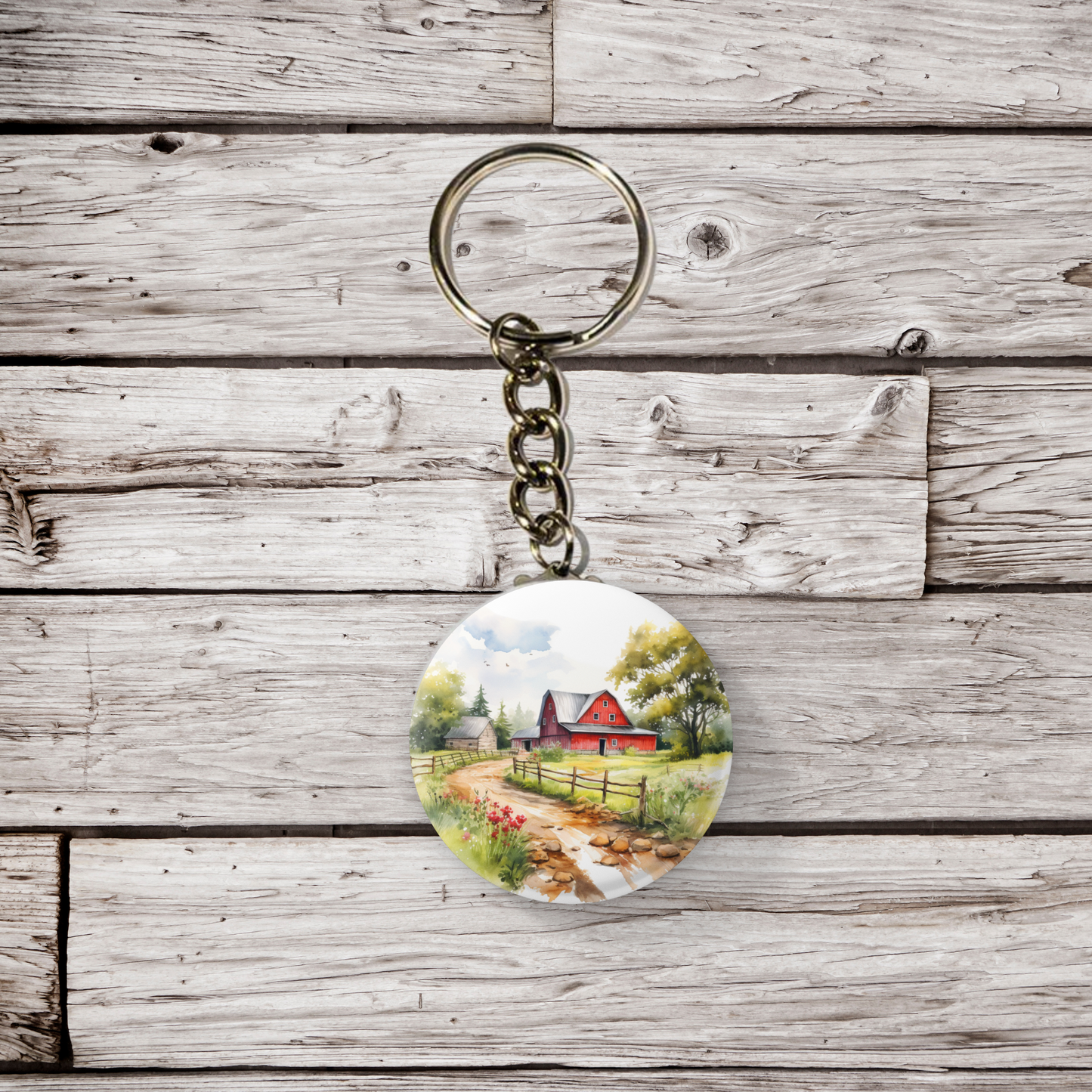 Farm 2 Pin Back Button, Magnet, Keychain