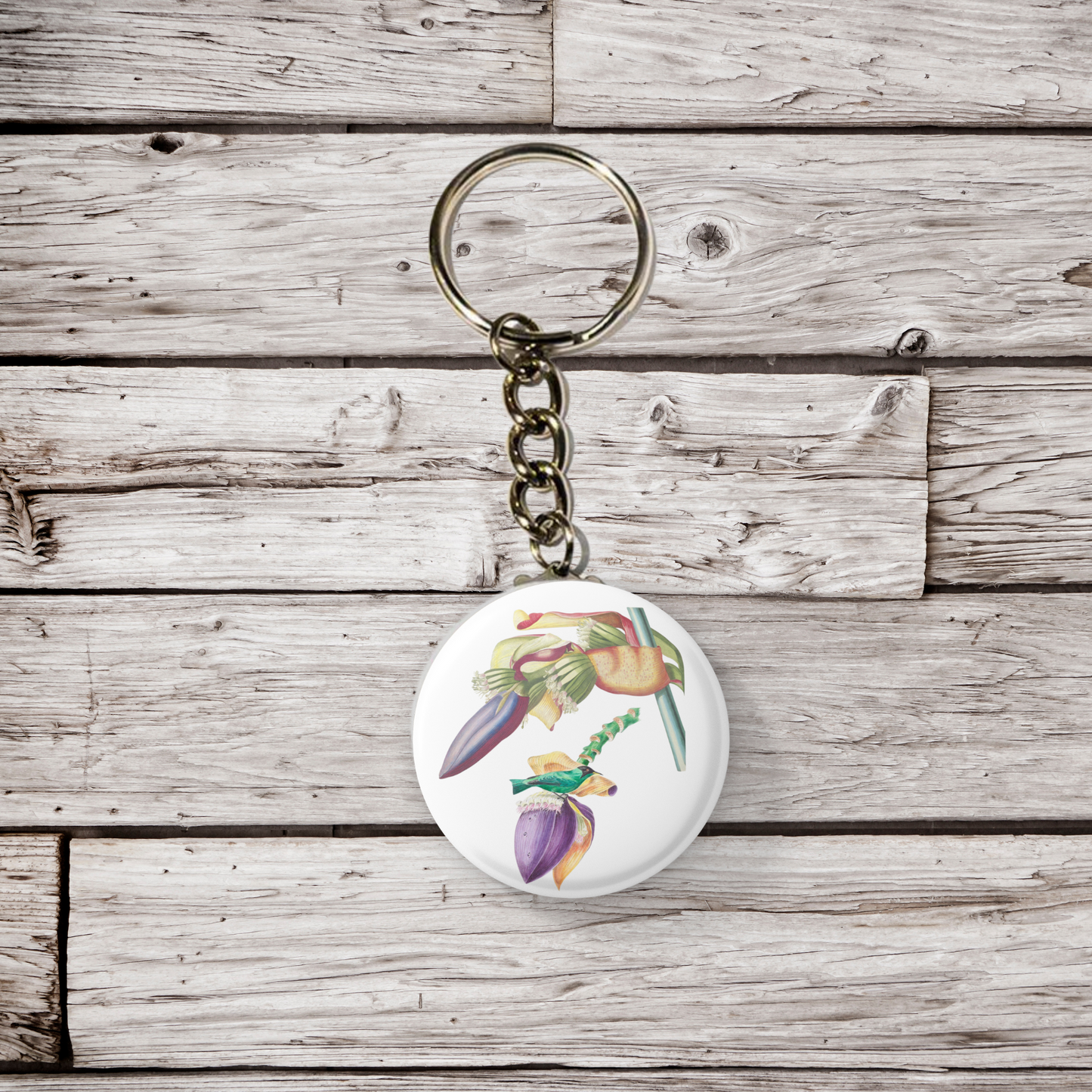 Banana Fruit Pin Back Button, Magnet, Keychain