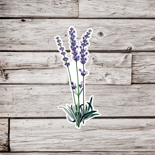 Lavender Sticker