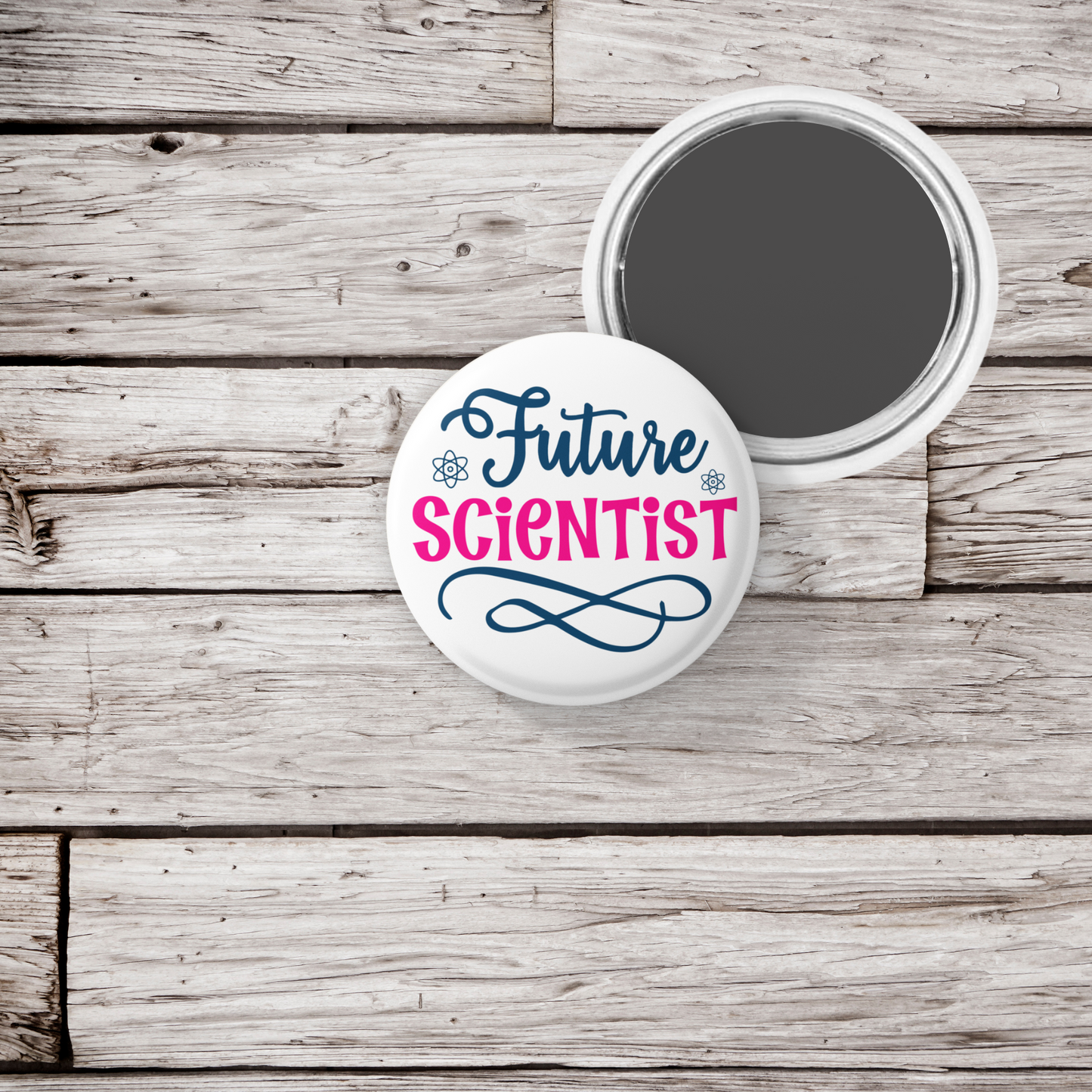 Future Scientist Pin Back Button, Magnet, Keychain
