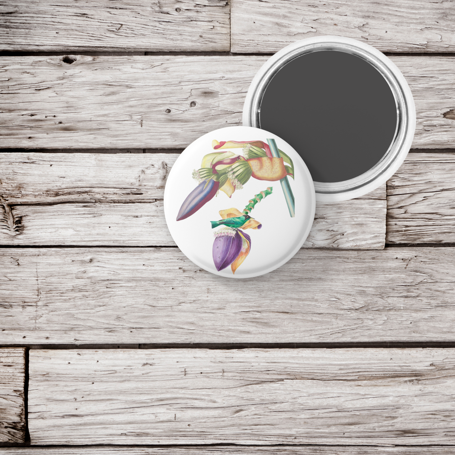 Banana Fruit Pin Back Button, Magnet, Keychain