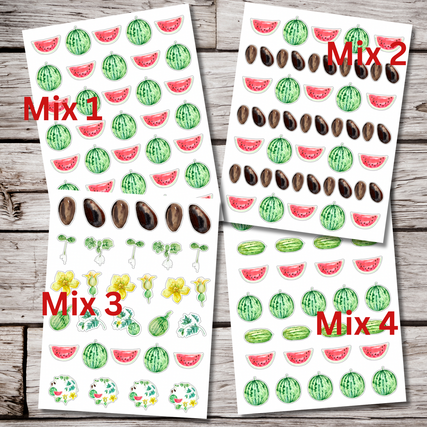 Watermelon Sticker Sheet