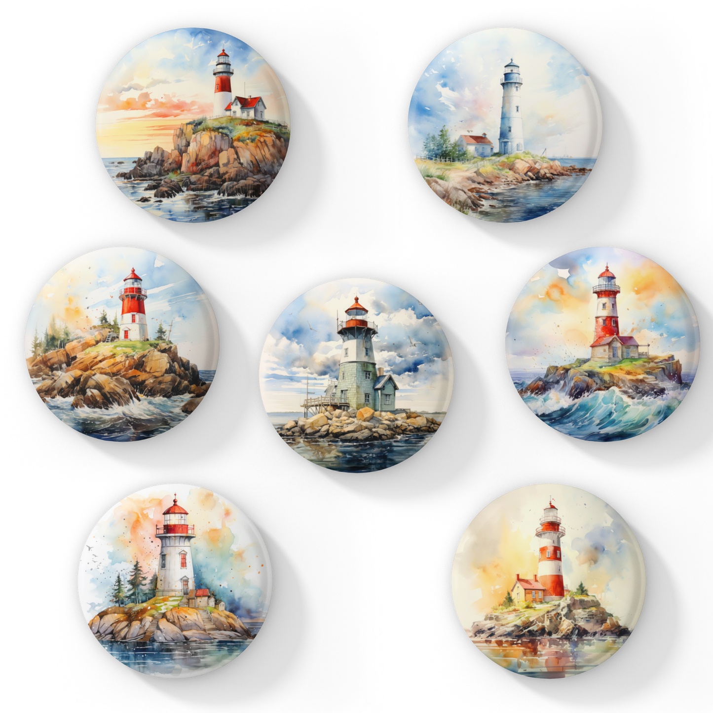 Lighthouse Pins Mix