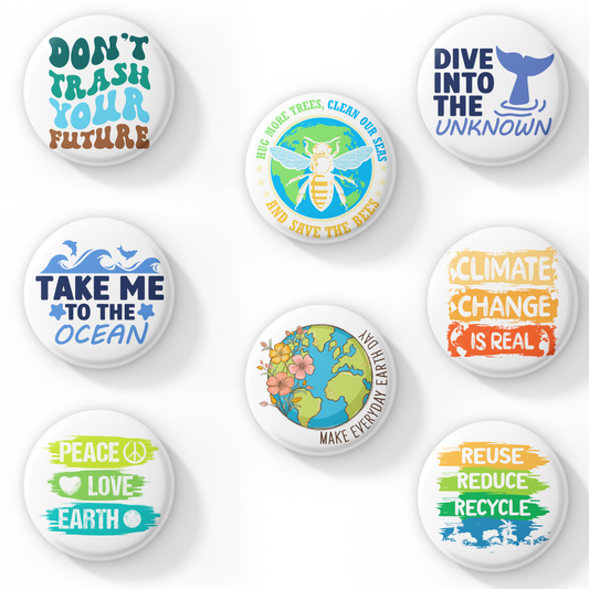Earth Day Pins Mix