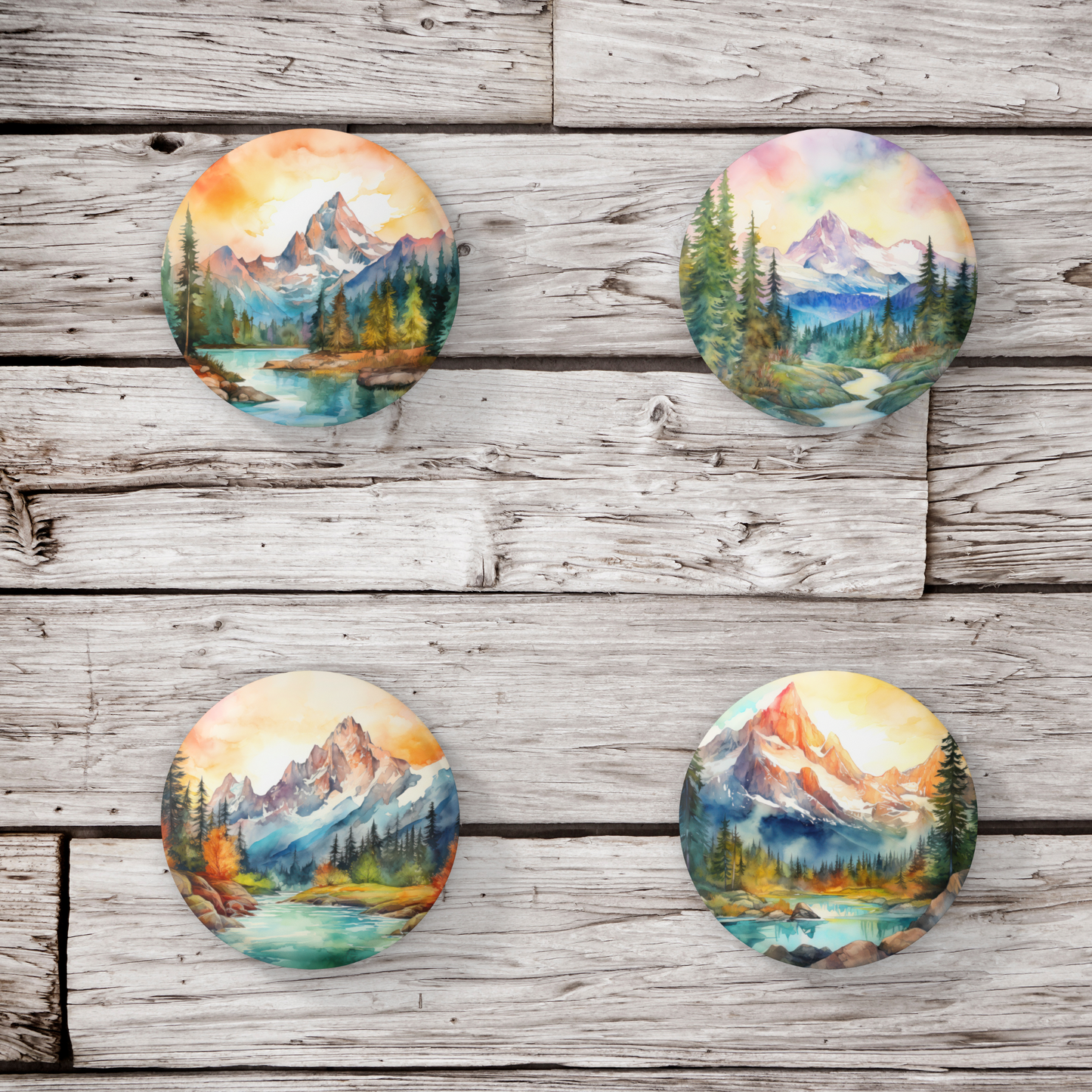 Mountain Forest Pins Mix