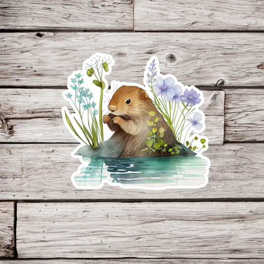 Otter Sticker