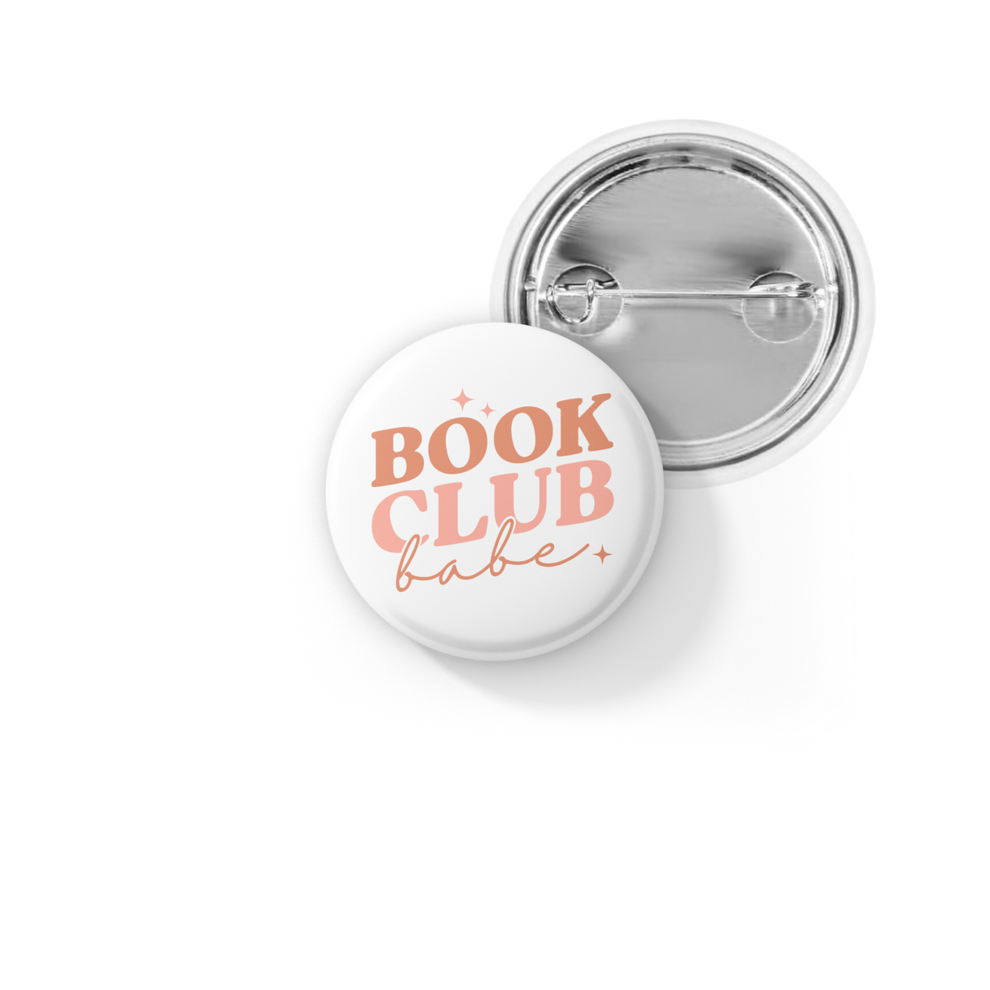Book Club Babe Pin Back Button, Magnet