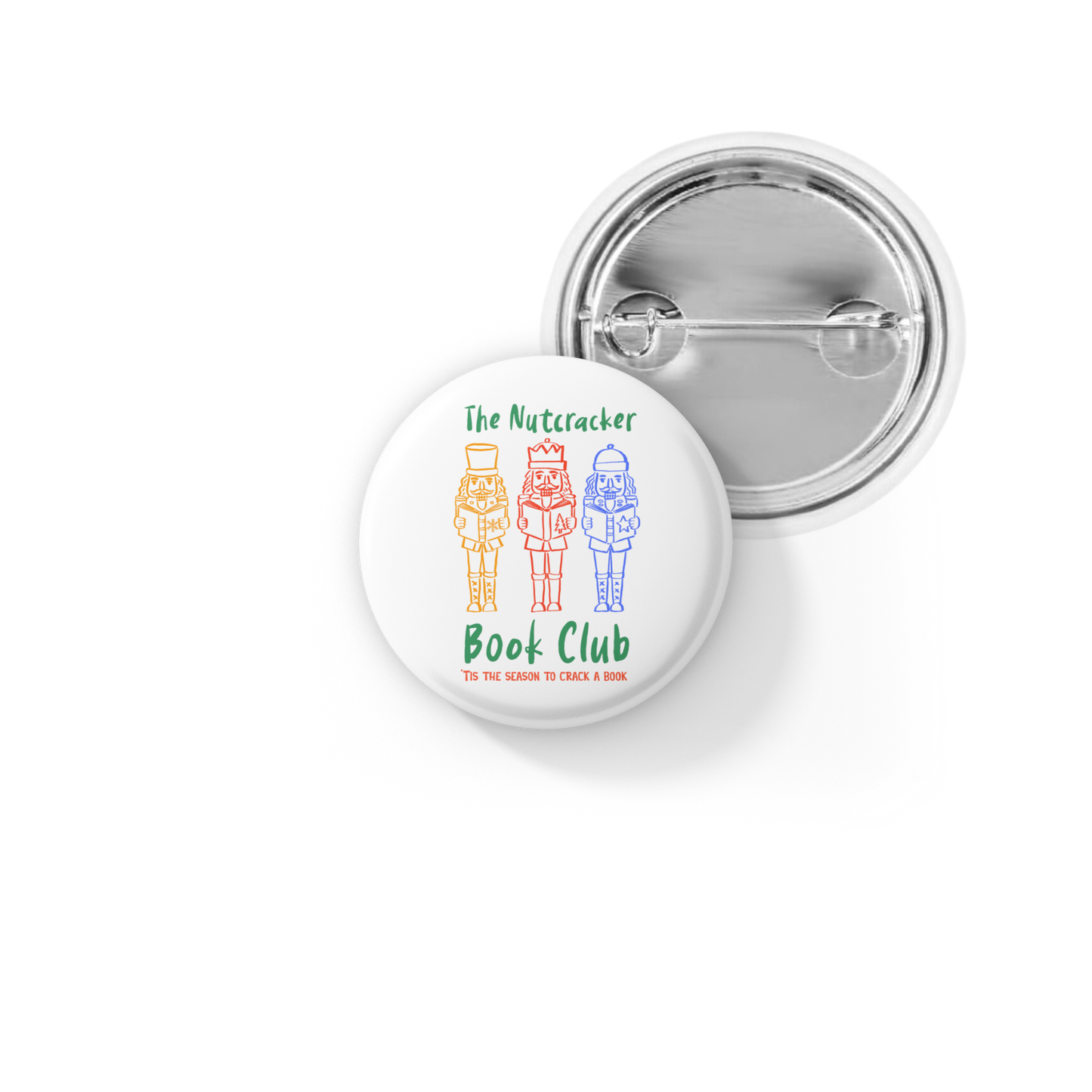 The Nutcracker Book Club Pin Back Button, Magnet