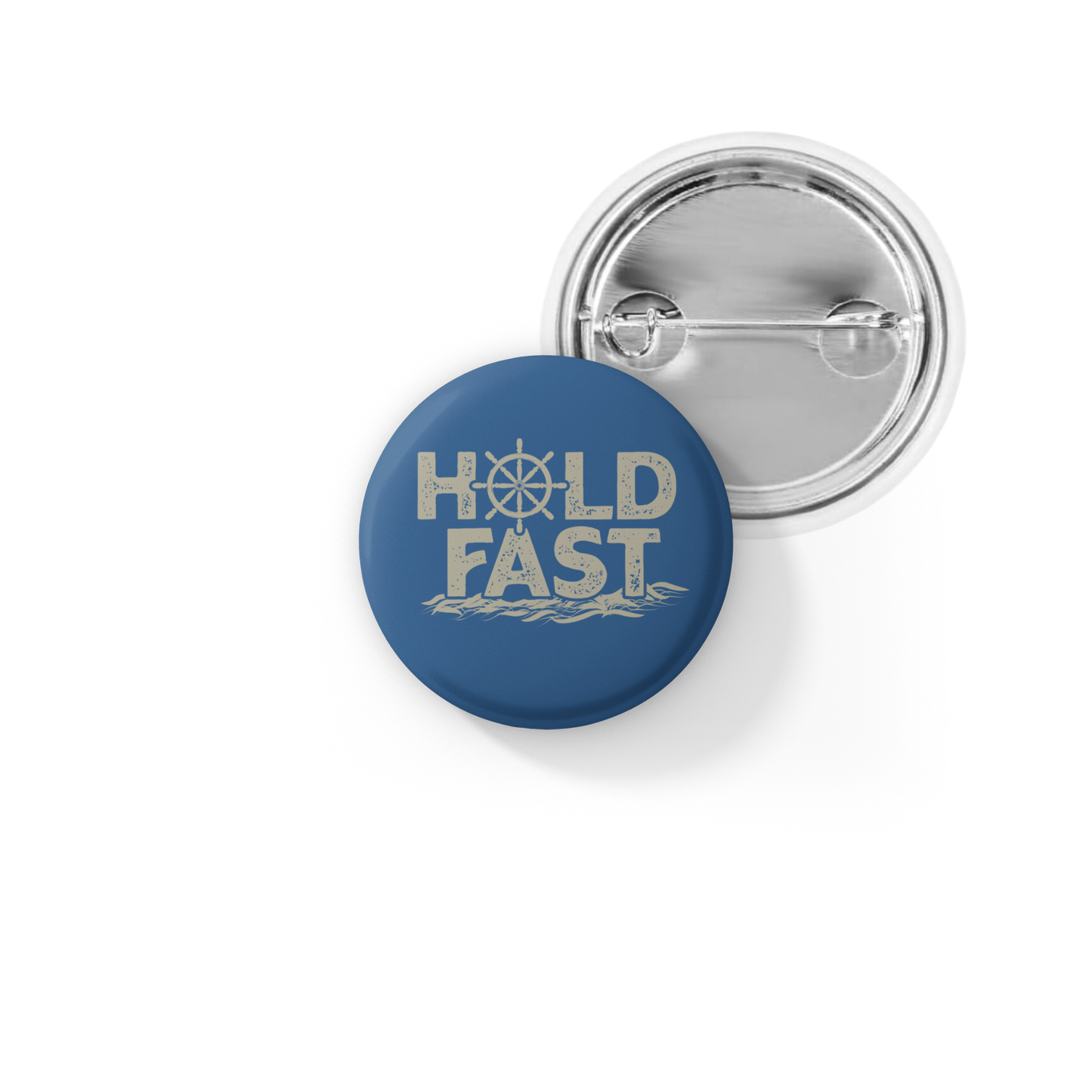 Hold Fast Pin Back Button, Magnet