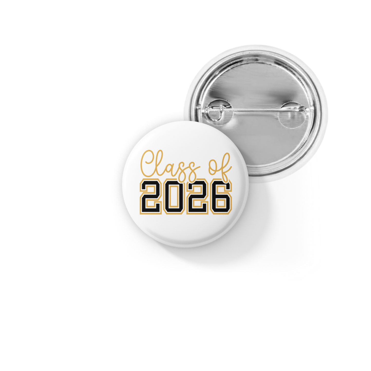 Class Of 2026 Pin Pin Back Button, Magnet
