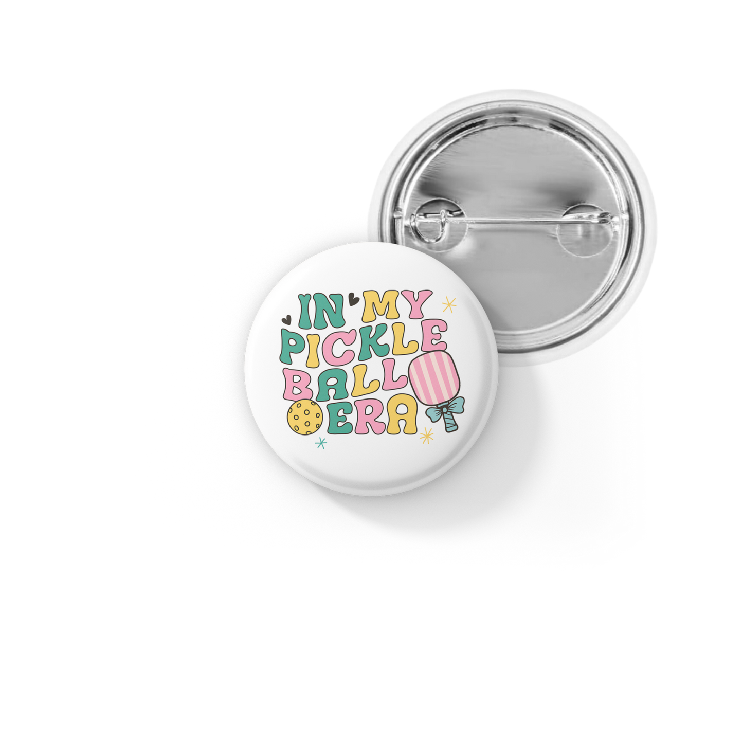 In My Pickleball Era Pin Back Button, Magnet