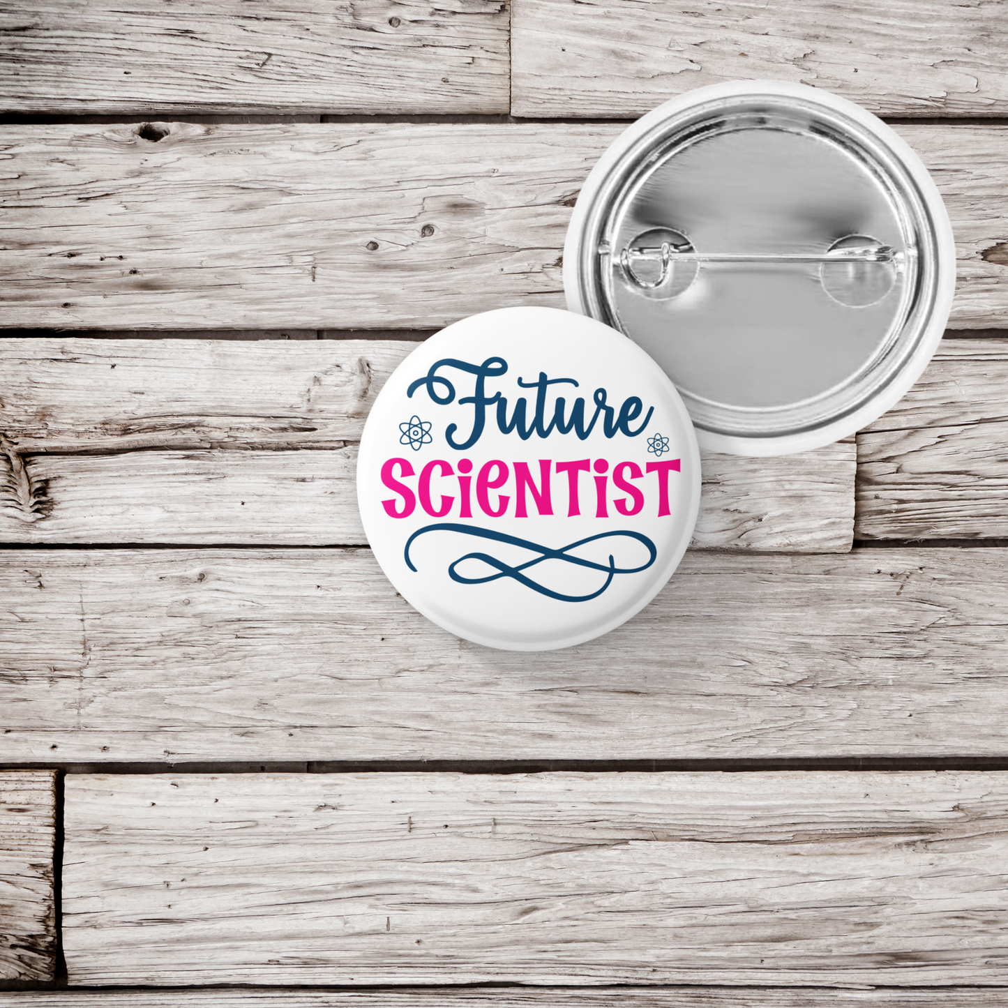 Future Scientist Pin Back Button, Magnet, Keychain