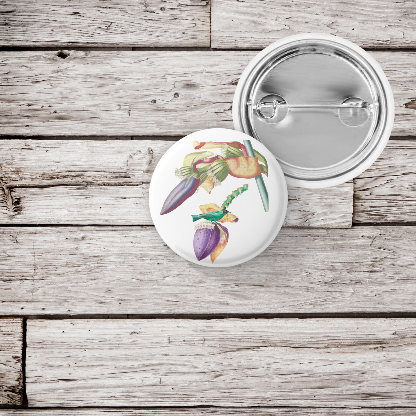 Banana Fruit Pin Back Button, Magnet, Keychain