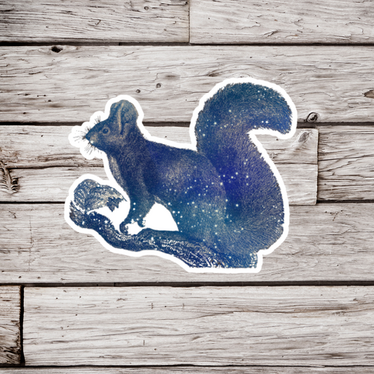 Celestial Squirrel Sticker