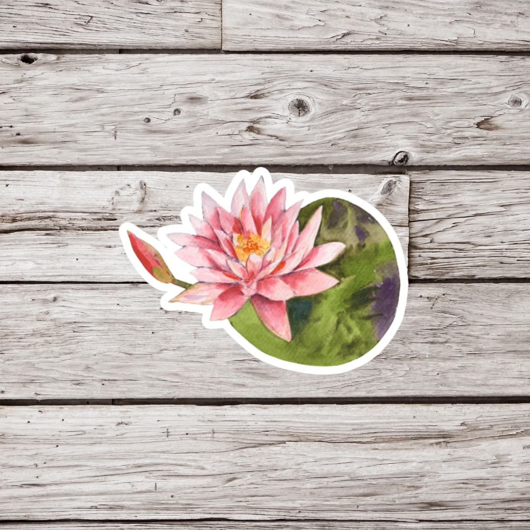 Water Lily Sticker