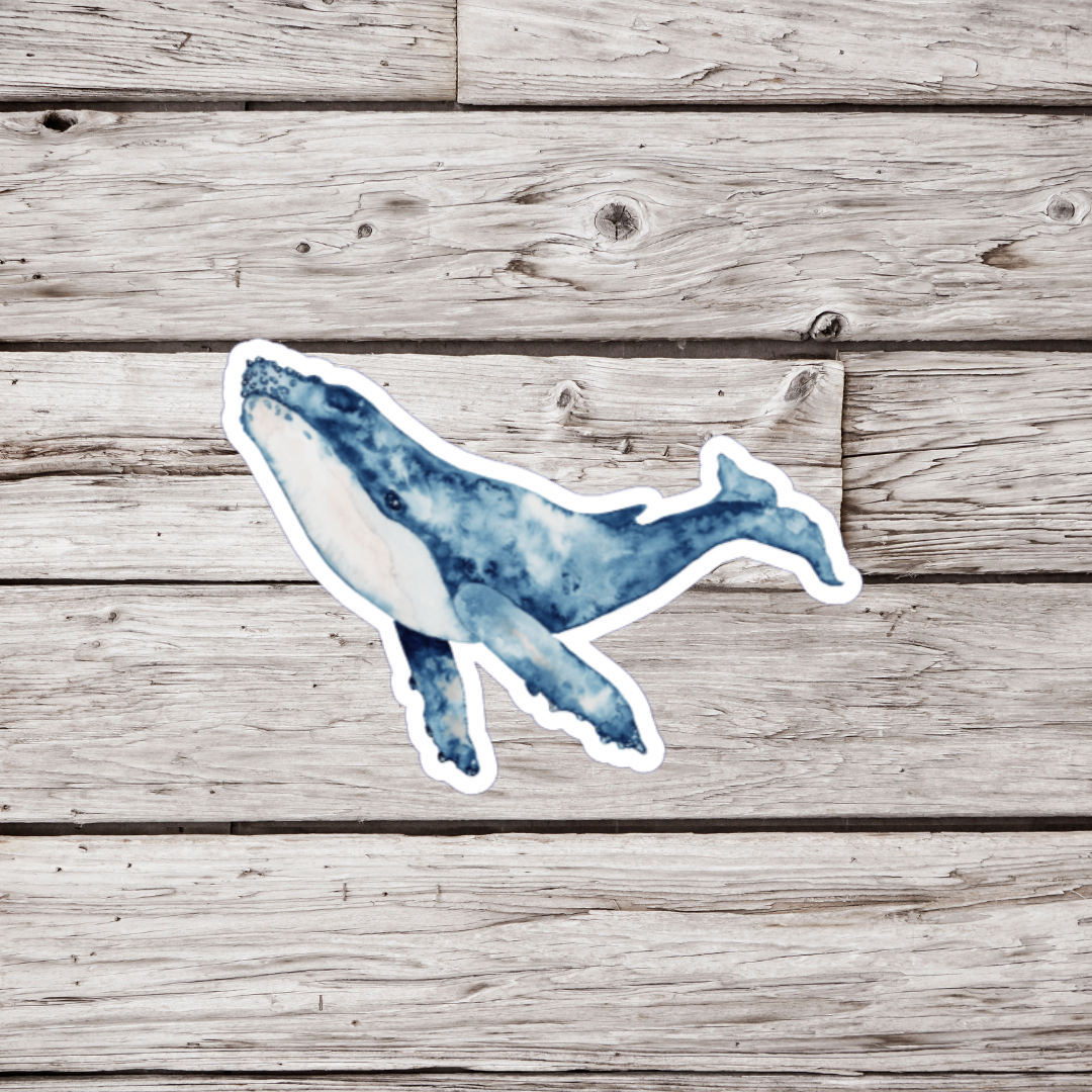 Whale Sticker
