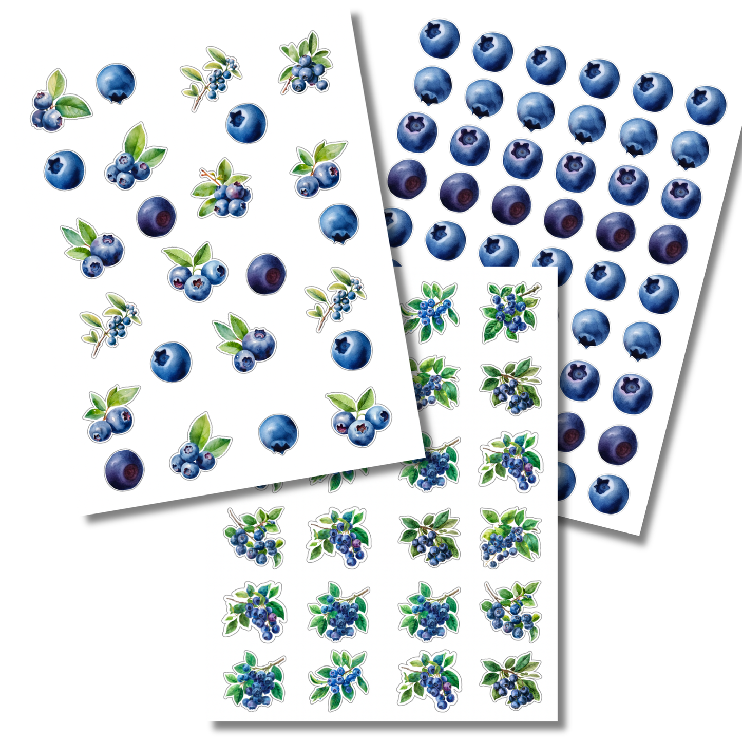 Blueberry Sticker Sheet