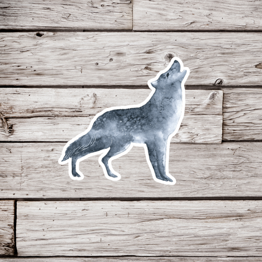 Wolf Sticker or Magnet