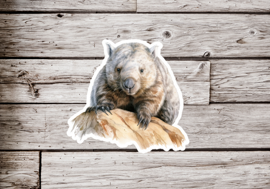 Wombat Sticker or Magnet