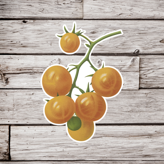 Yellow Tomato Sticker