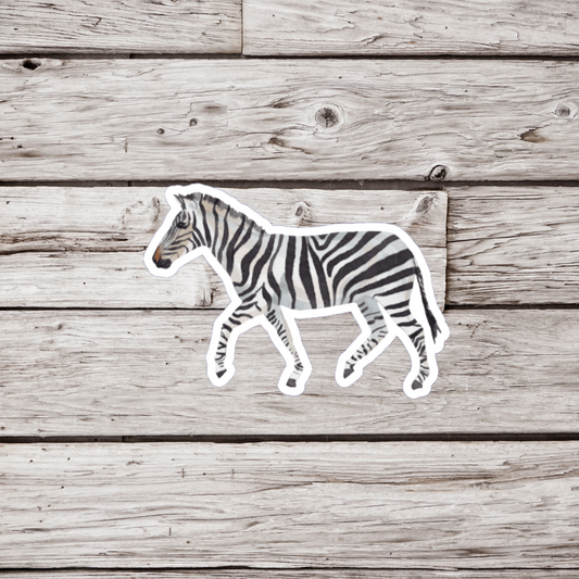 Zebra Sticker