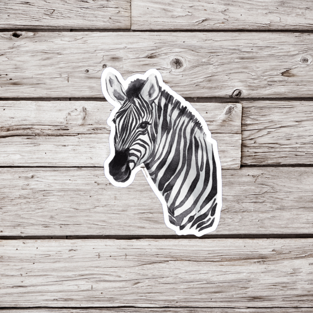 Zebra Sticker