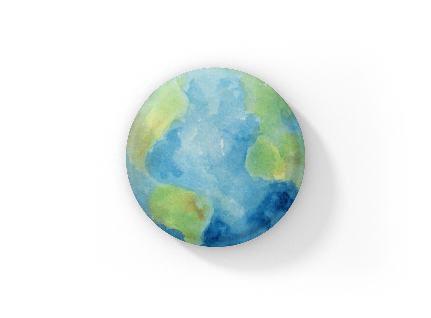 Earth Pin Back Button, Magnet, Keychain