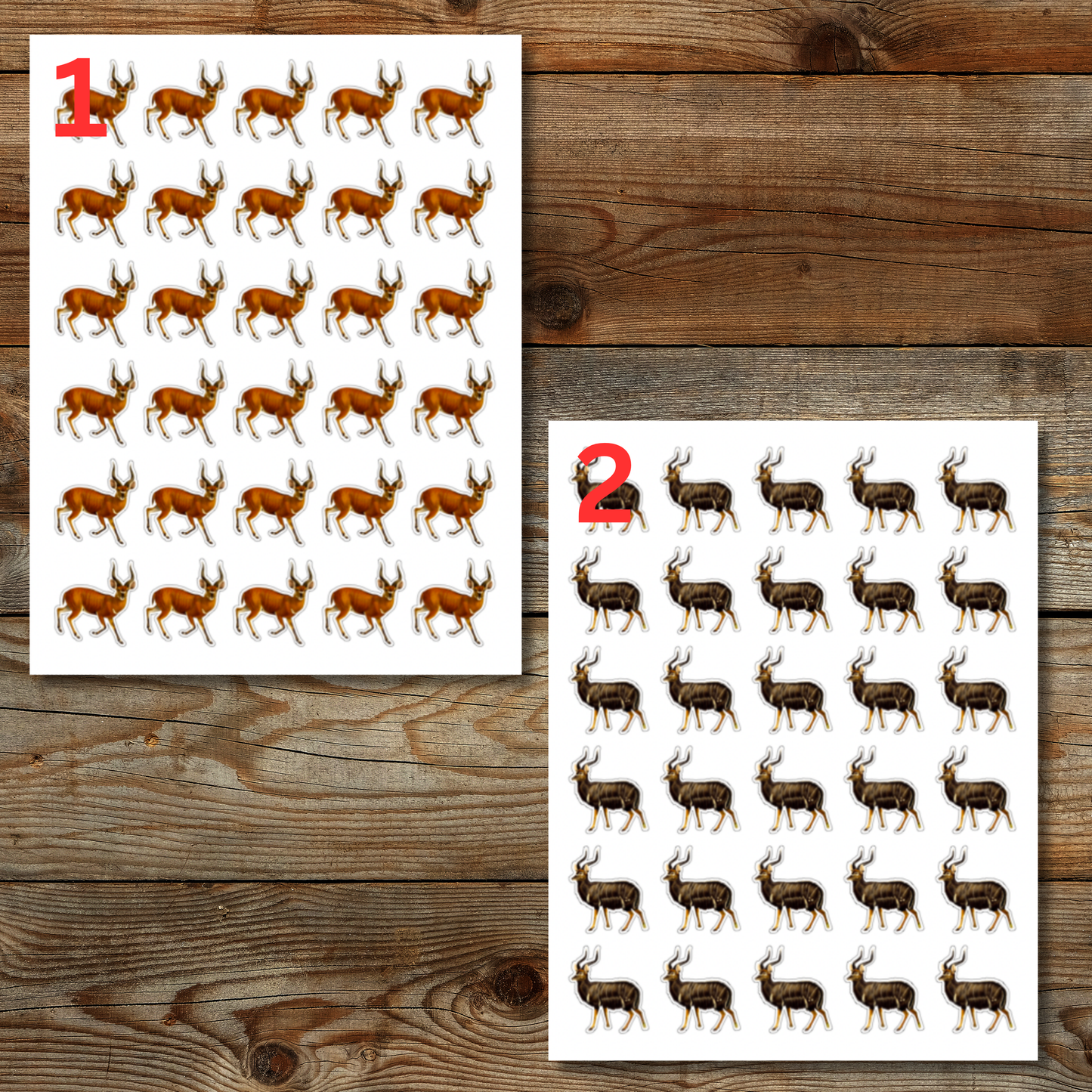 Antelope Sticker Sheet