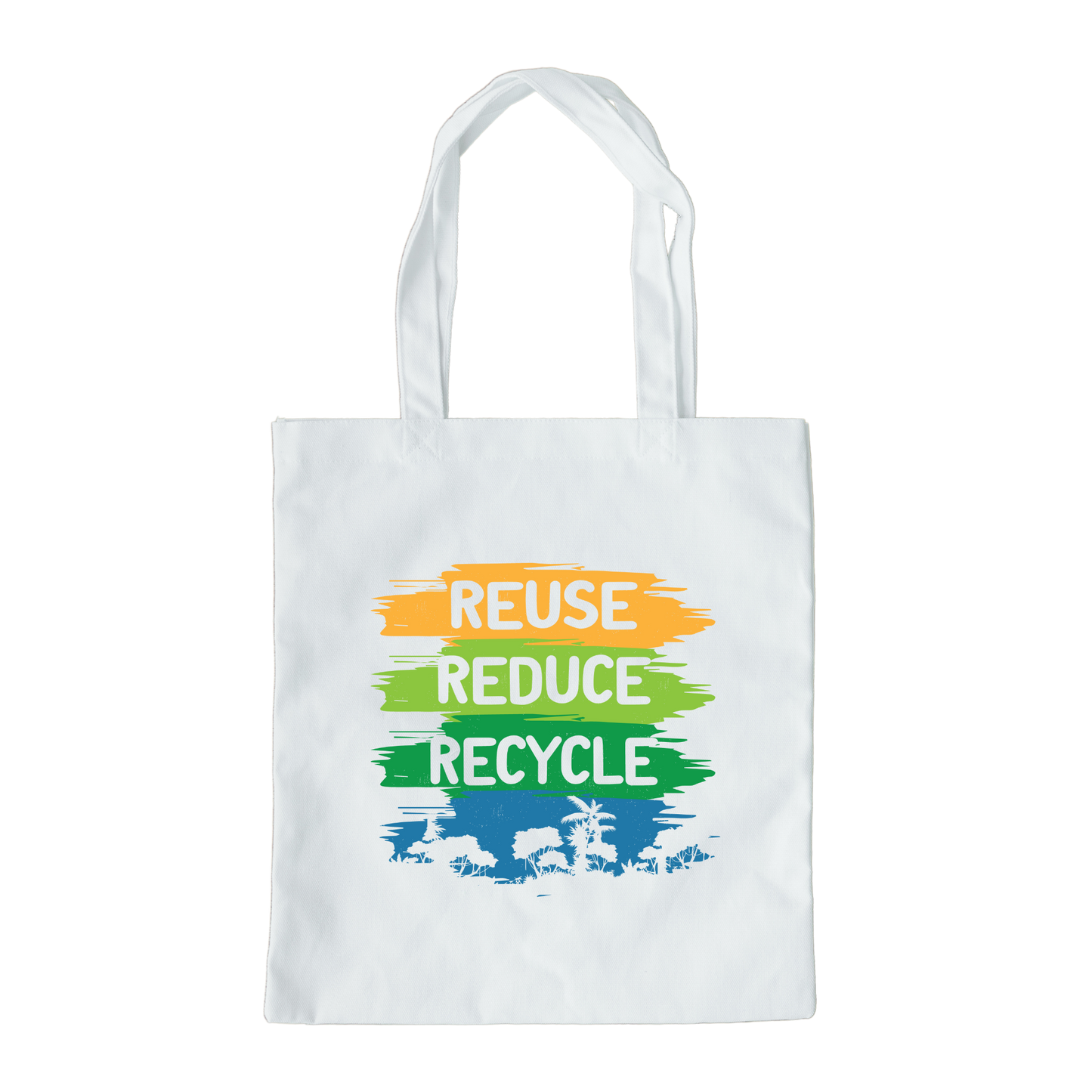 Reuse Reduce Recycle Tote Bag, Conservation Tote Bag, Reusable Tote Bag, Environmental  Tote Bag