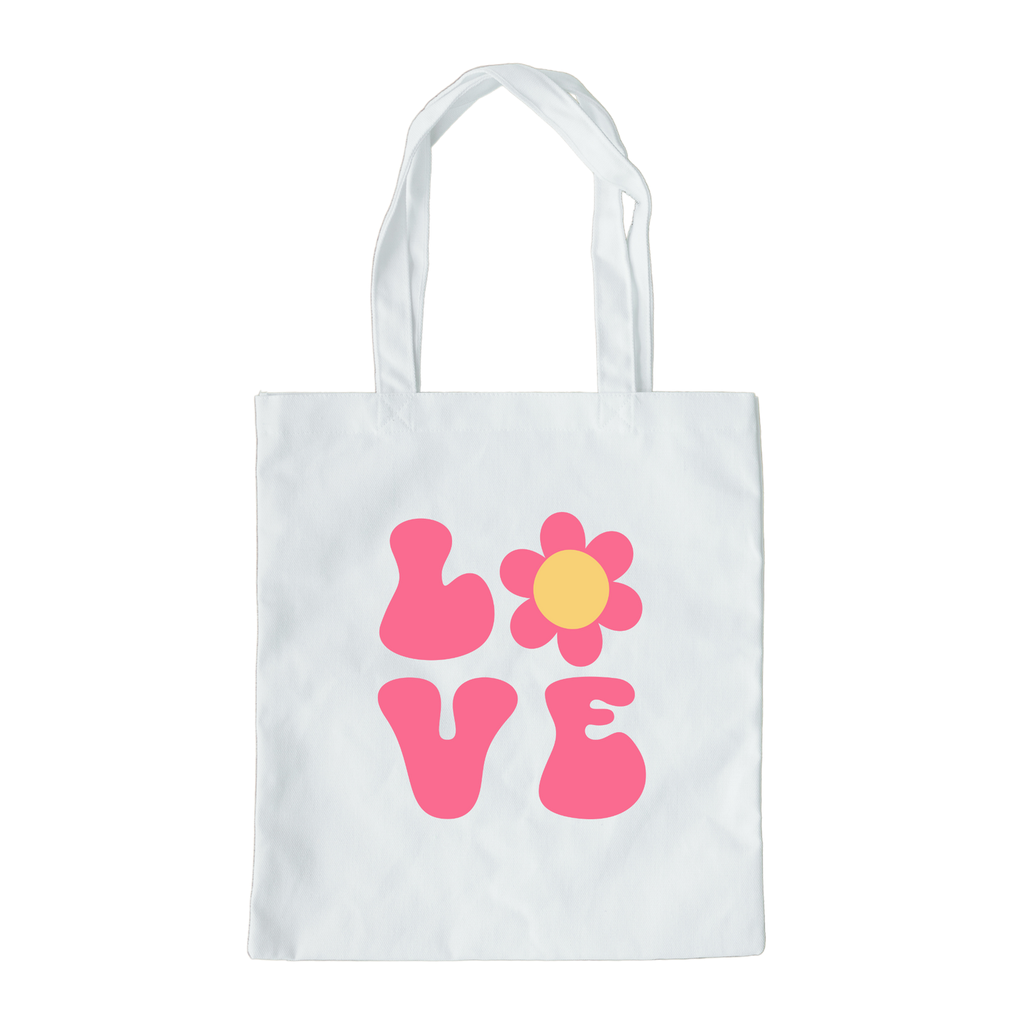 Love Tote Bag, Reusable Tote Bag, Valentines Day Tote Bag