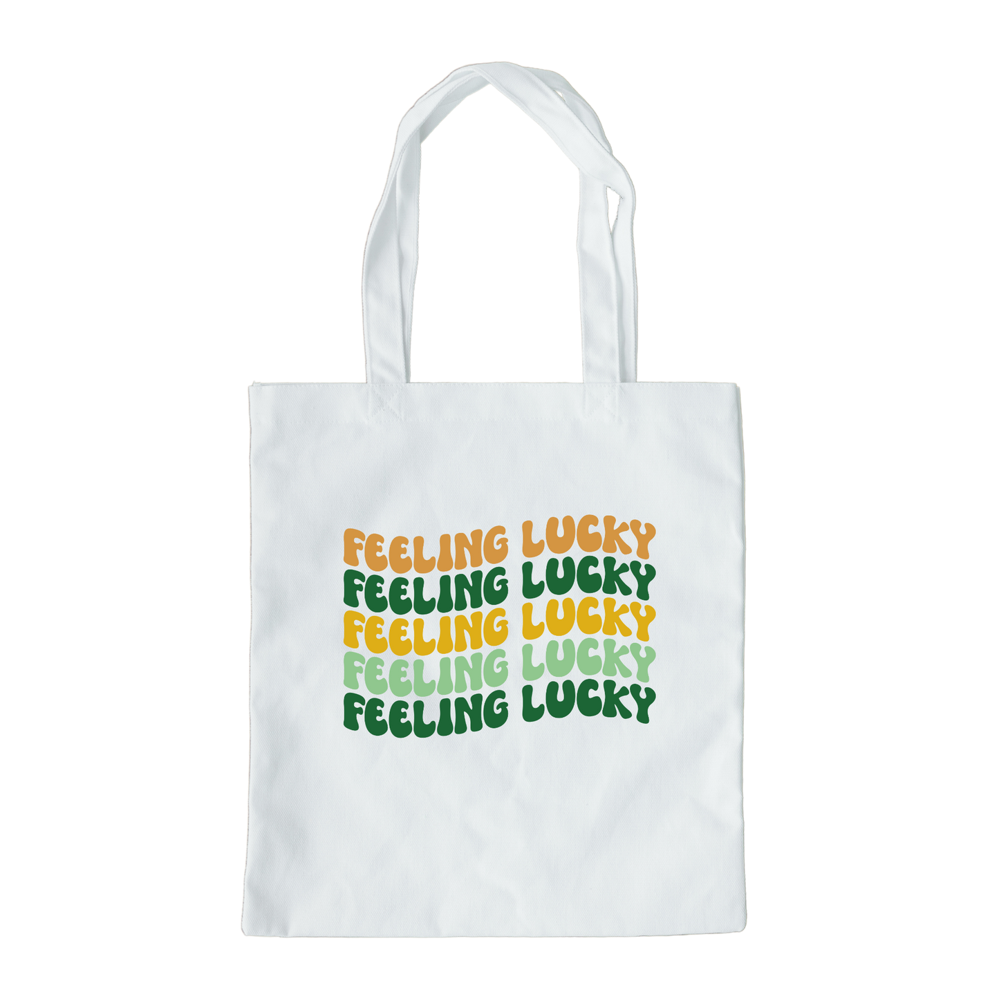 Feeling Lucky Tote Bag, Reusable Tote Bag, St Patricks Day Tote Bag